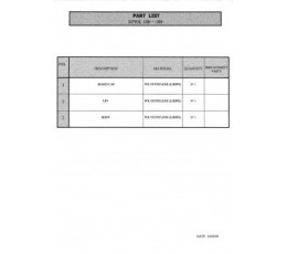 Tank 100 liters cube ELBI 50x50x58