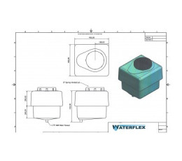 60 liter eS tank for overhead washers