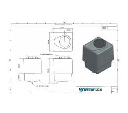 80 liter eS tank for overhead washers