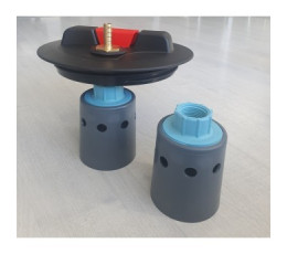 lid with a closing float, 1'' (40 cm) connector