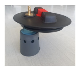 lid with a closing float, 1'' (40 cm) connector