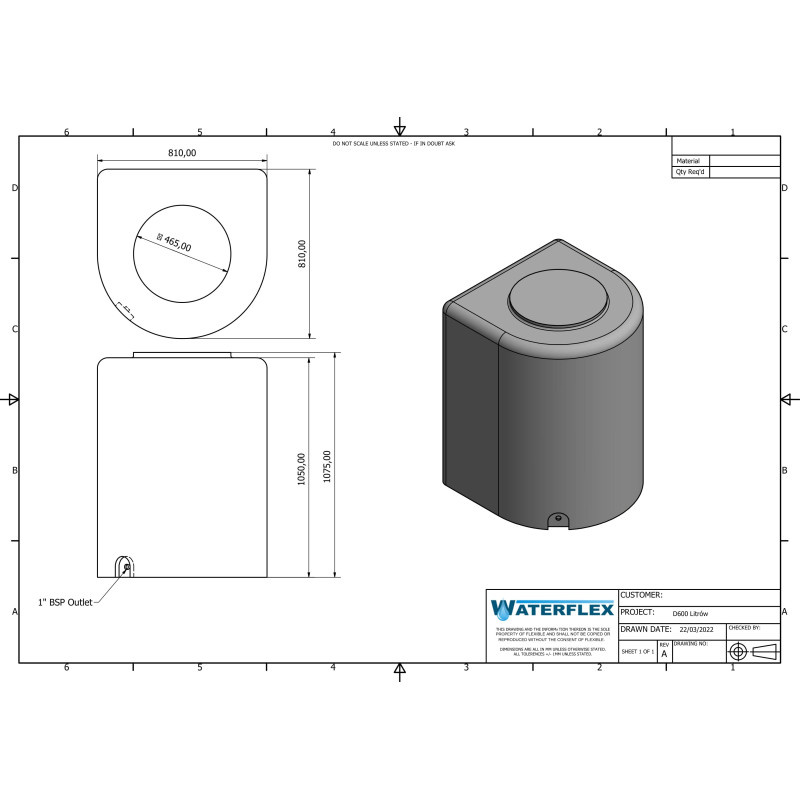 600 liters D 81x81x112
