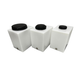 zbiornik 25 litrów 37x26x34 średnia pokrywka waterflex
