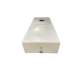 Tank of 160 liters 135x54x25 flat with partitions