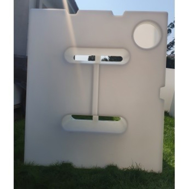 Tank 460 liters flat 125x110x40