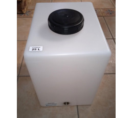 zbiornik 25 litrów 37x26x34 średnia pokrywka waterflex