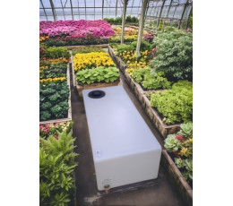 Zbiornik60 litrow 80x35x25 plaski waterflex