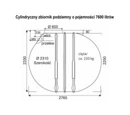 Zbiorniki podziemne Blueline II