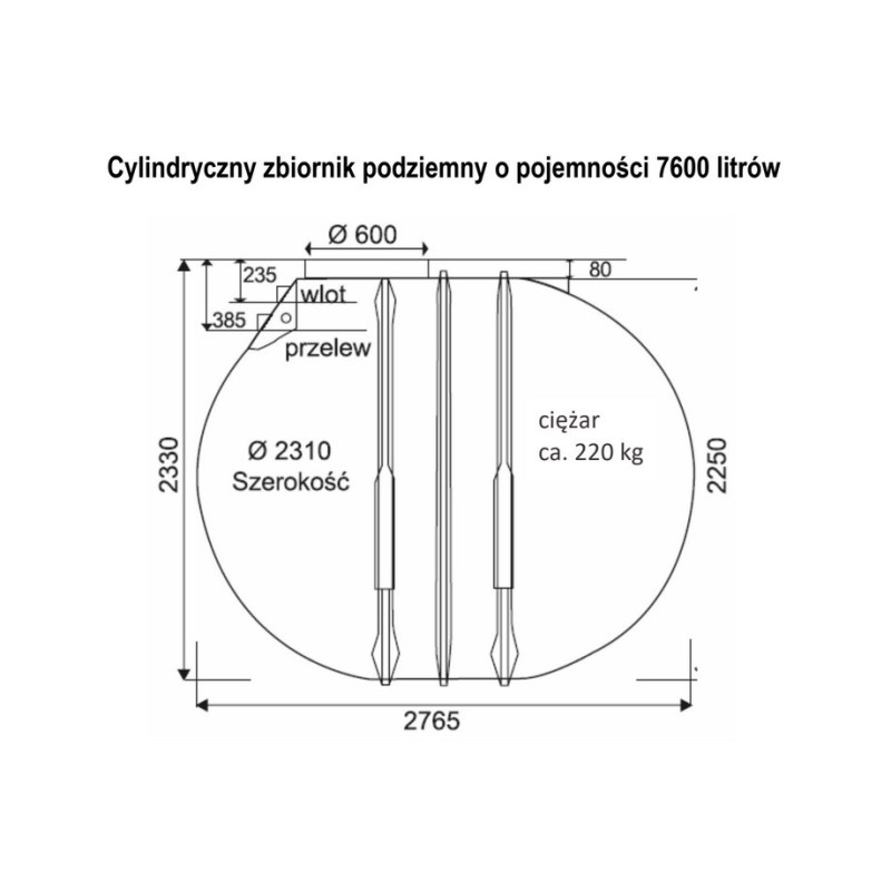 Zbiorniki podziemne Blueline II
