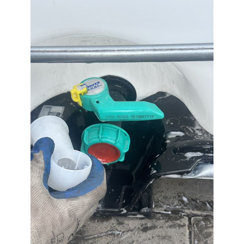 Zbiornik mauzer 1000 litrow pokrywka standardowa plastik waterflex