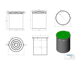 Plastic manhole