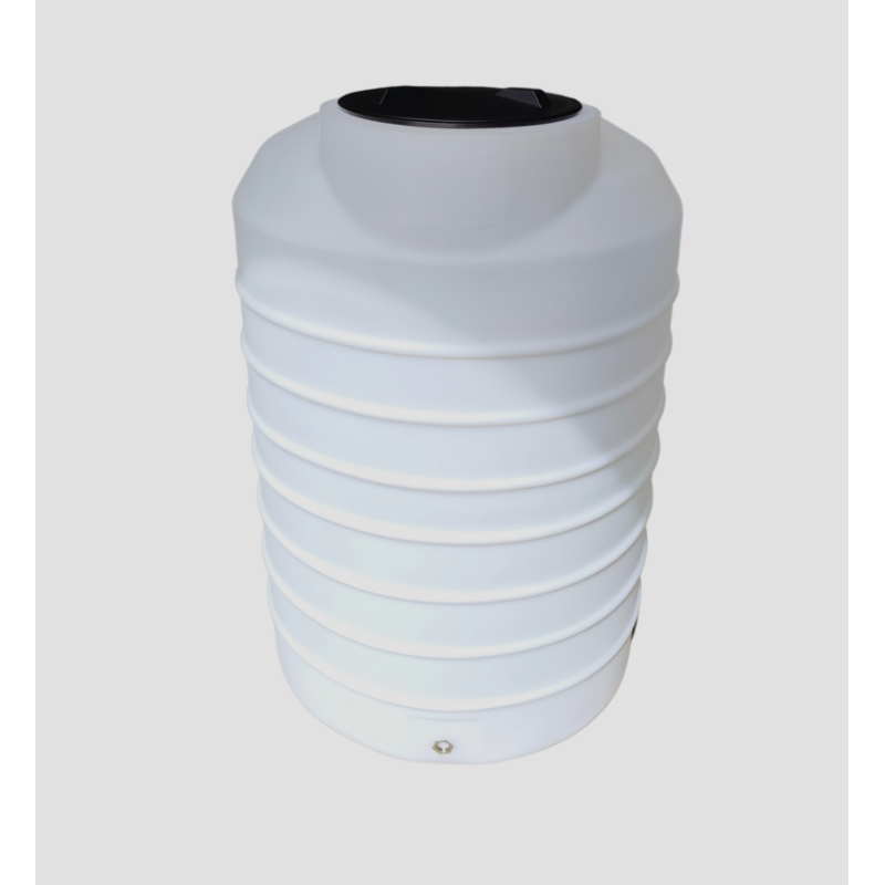 Tank 500 liters vertical white barrel