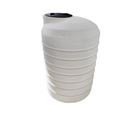 Tank 500 liters vertical white barrel