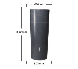 Zbiornik dekoracyjny na taras Stone 2w1 350 litrów