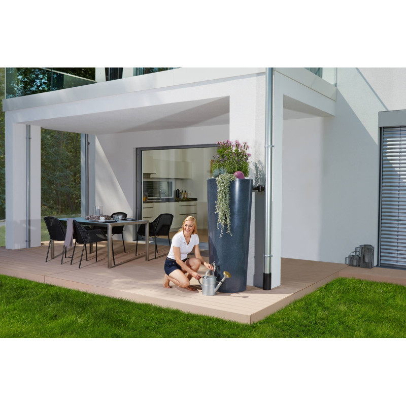 Zbiornik dekoracyjny na taras Stone 2w1 350 litrów